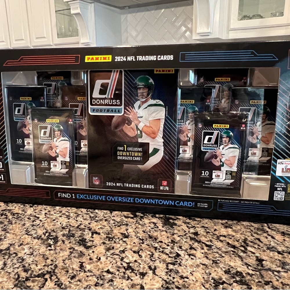 Donrus Football Cards 8+1 oversized card. 2024.